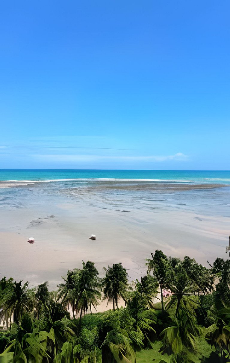 3 suítes a 60 m da praia do patacho - AZULU 03