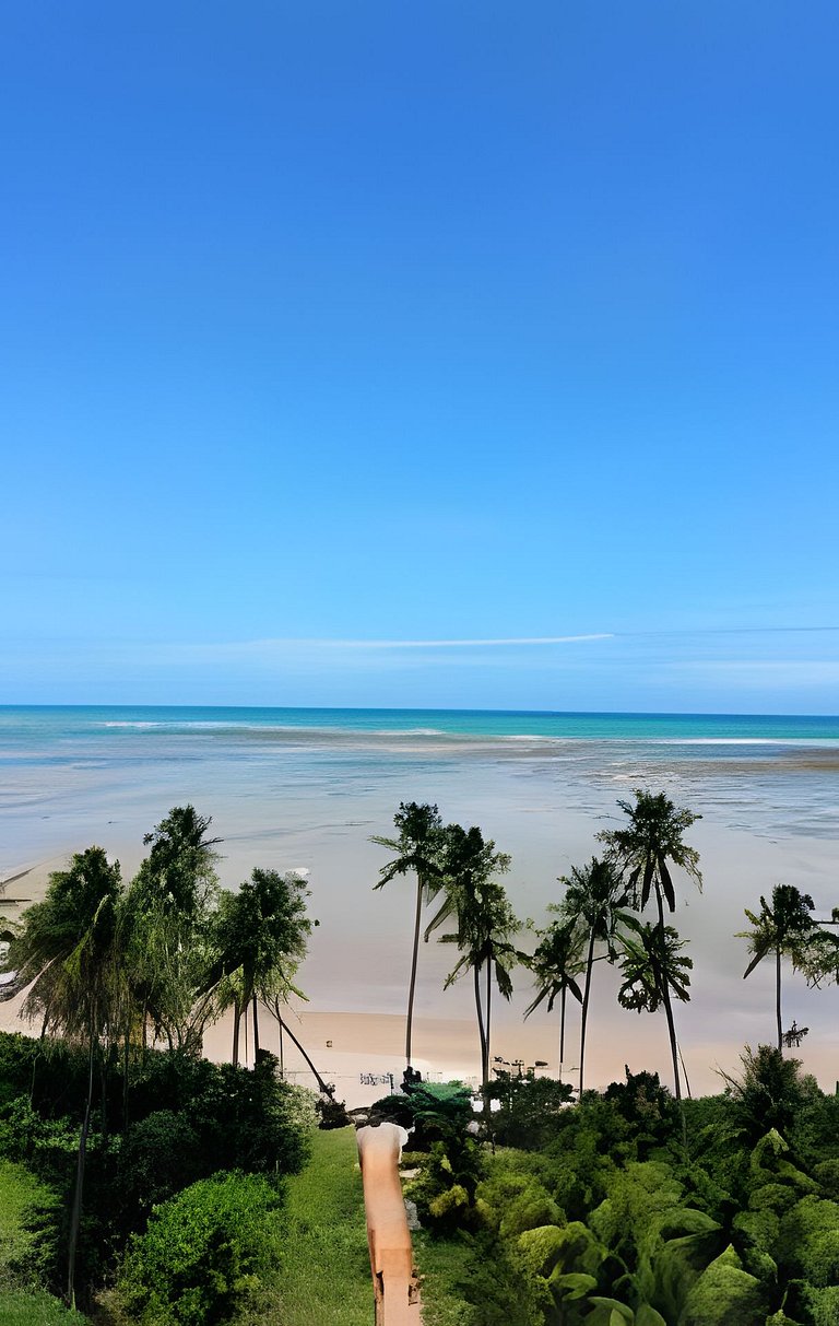3 suítes a 60 m da praia do Patacho/AL - AZULU 02