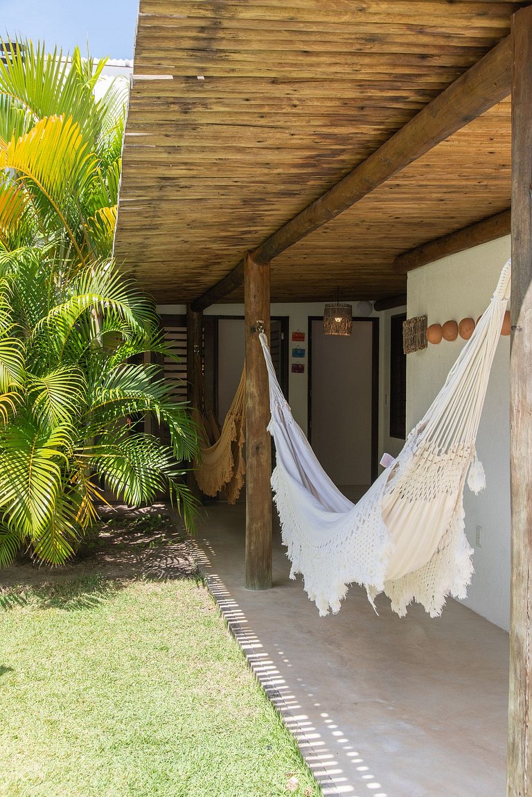 Casa sofisticada à 30m da praia c/serviço - Casa 1
