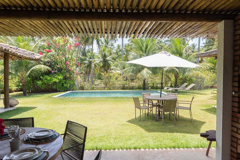 Casa sofisticada à 30m da praia c/serviço - Casa 2