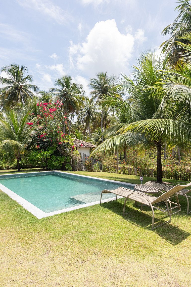Casa sofisticada à 30m da praia c/serviço - Casa 2