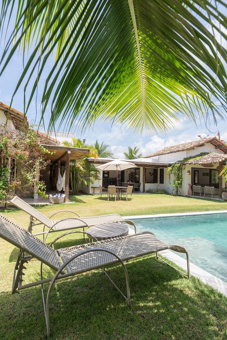 Casa sofisticada à 30m da praia c/serviço - Casa 2