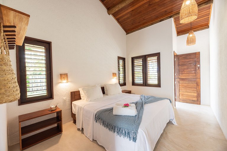 Casa sofisticada à 30m da praia c/serviço - Casa 1