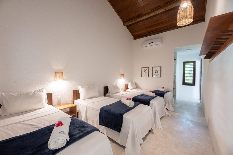Casa sofisticada à 30m da praia c/serviço - Casa 2