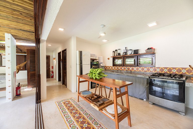 Casa sofisticada à 30m da praia c/serviço - Casa 2