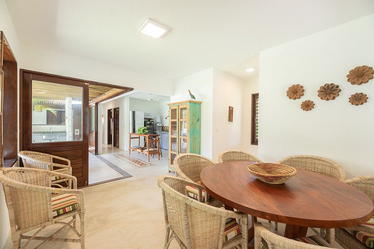 Casa sofisticada à 30m da praia c/serviço - Casa 2