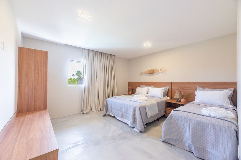 6 suíte com piscina privativa em condomínio