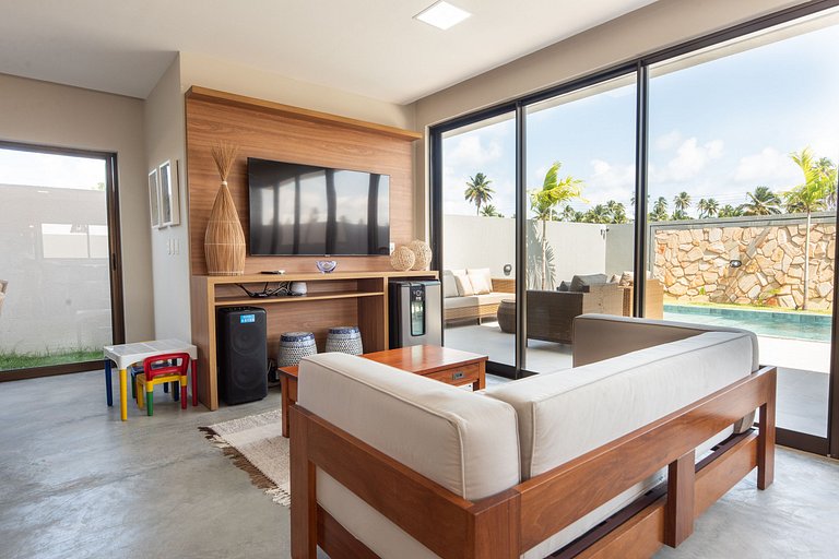 6 suíte com piscina privativa em condomínio