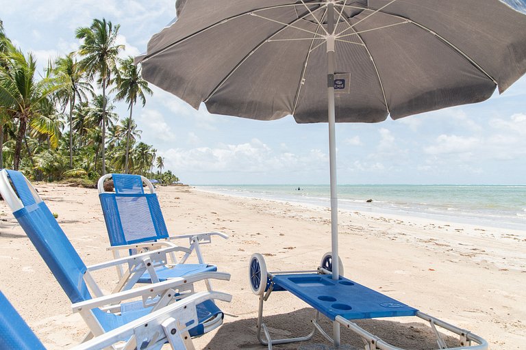 Casa sofisticada à 30m da praia c/serviço - Casa 1