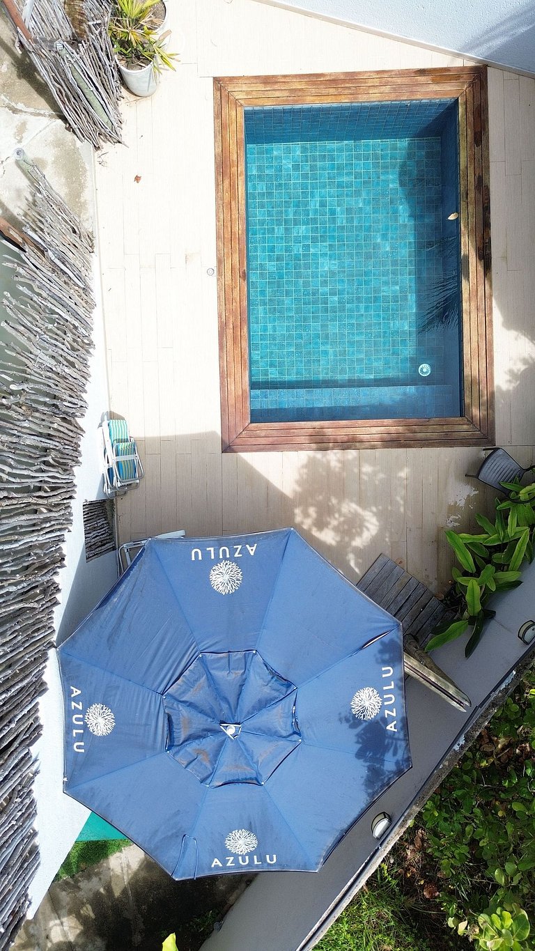 3 suítes a 60 m da praia do Patacho/AL - AZULU 02