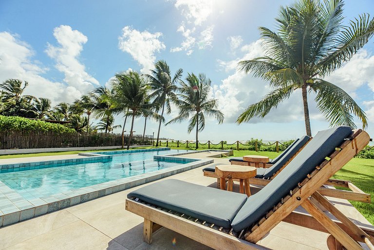 Casa pé na areia Praia da Lage