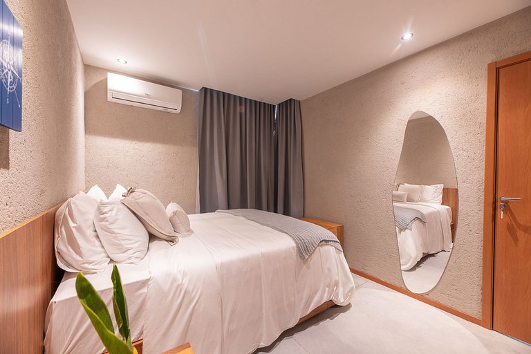 5 suítes à beira mar do Marceneiro