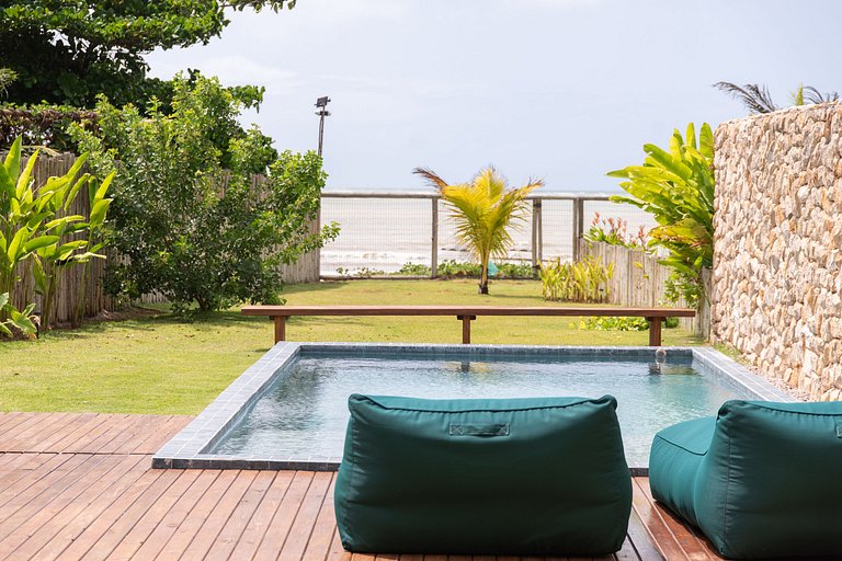 5 suítes à beira mar do Marceneiro