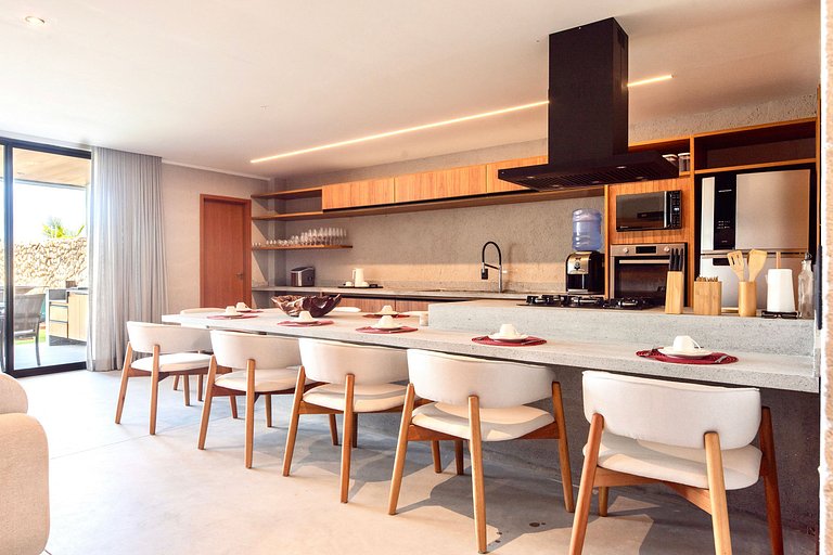 5 suítes beira-mar do Marceneiro