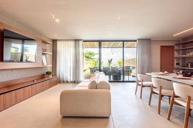 5 suítes beira-mar do Marceneiro