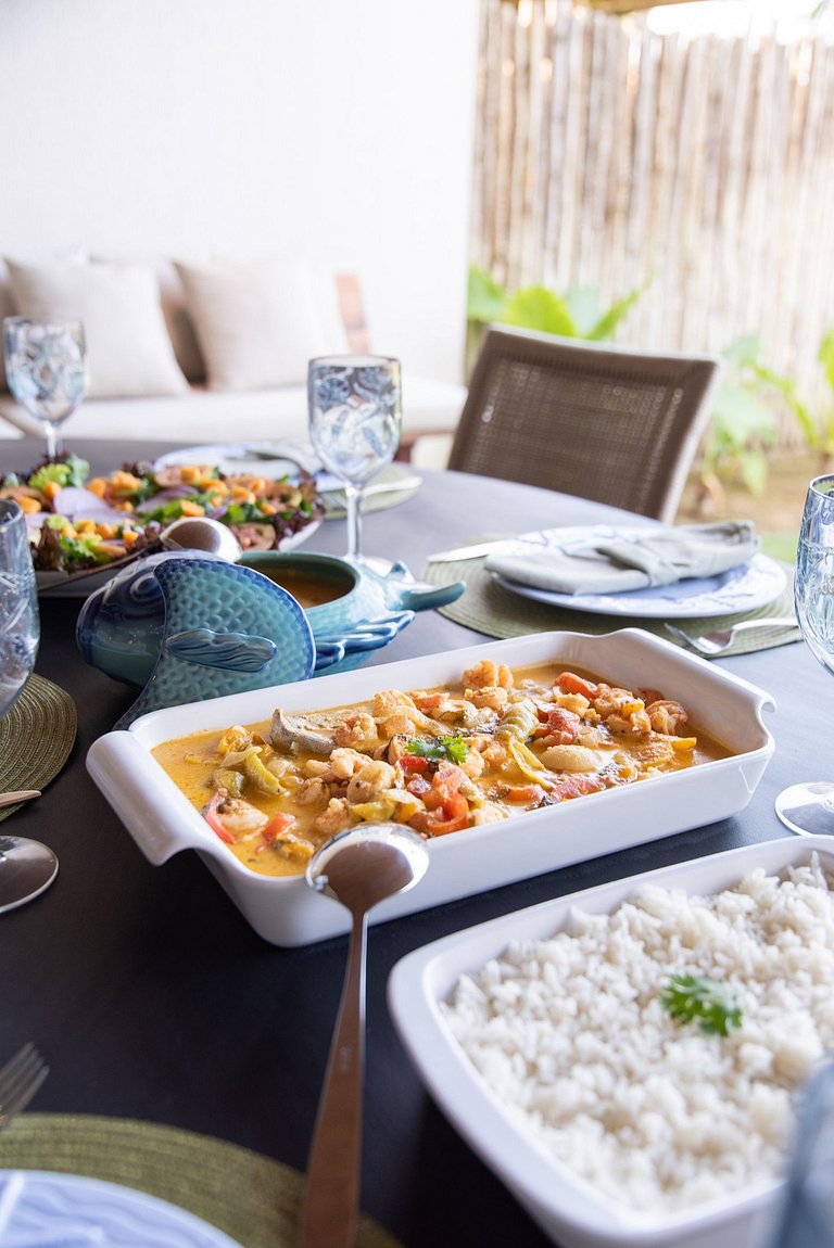 5 suítes à beira mar do Marceneiro