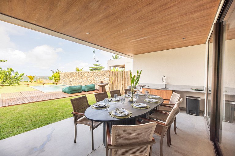 5 suítes à beira mar do Marceneiro