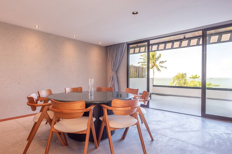 5 suítes à beira mar do Marceneiro