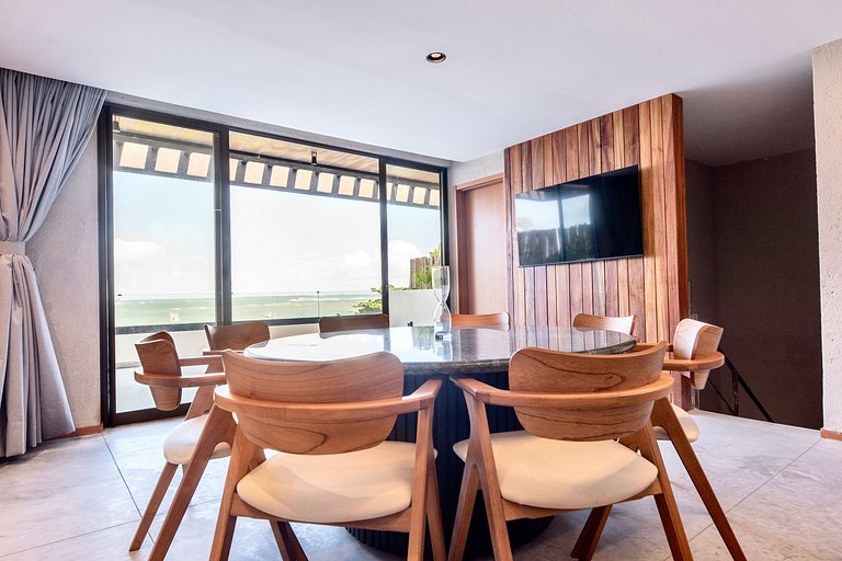 5 suítes à beira mar do Marceneiro