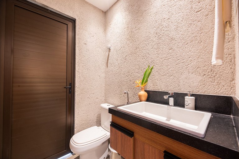 5 suítes à beira mar do Marceneiro