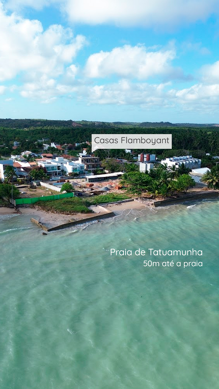 8 suítes a 50 m da praia - Casas Flamboyant