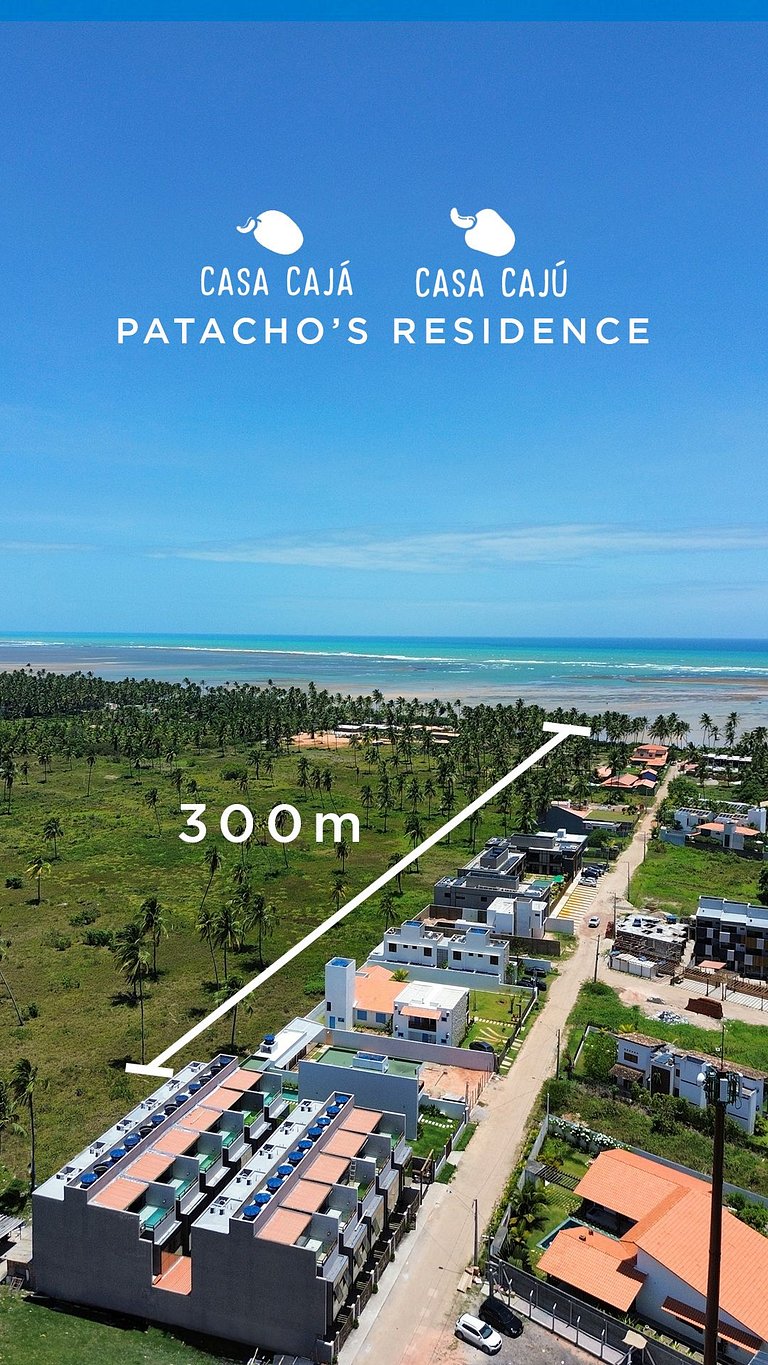 4 suítes c/ piscina no Patacho - CAJÁ