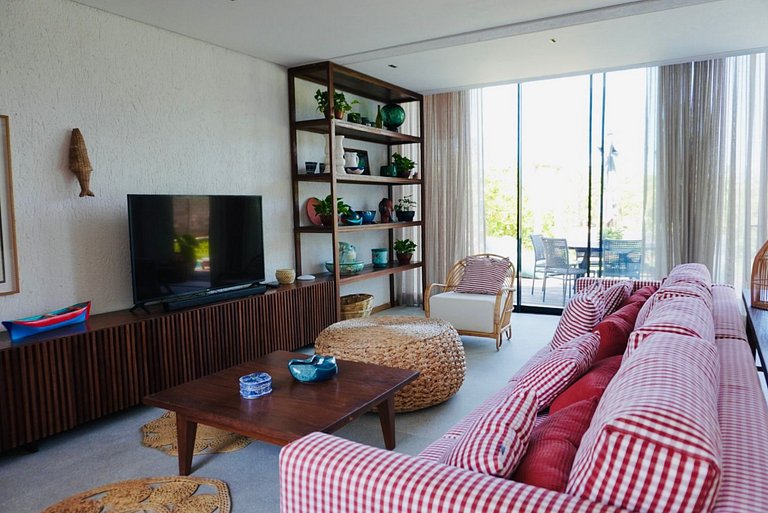 3 Suítes • Rooftop Vista Mar • 50m da Praia