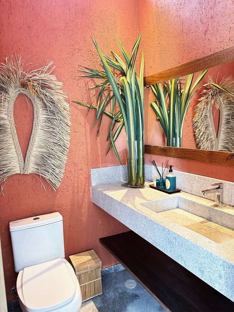 3 Suítes • Rooftop Vista Mar • 50m da Praia