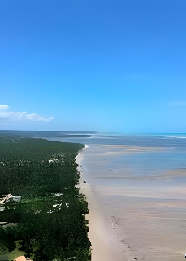 3 suítes a 60 m da Praia do Patacho/AL - AZULU 06